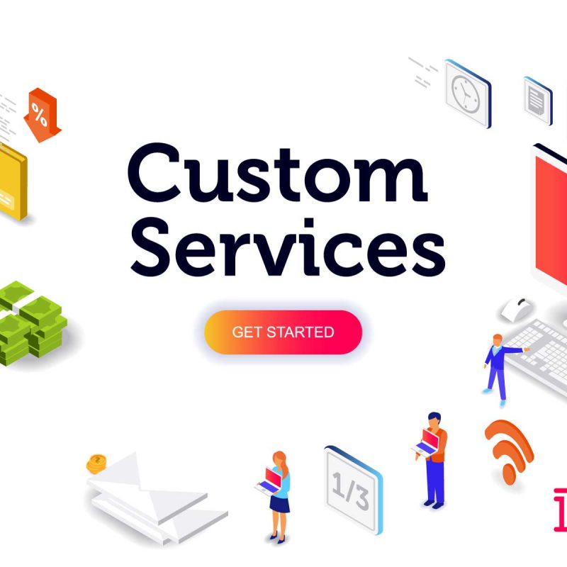 second Custom Services banner