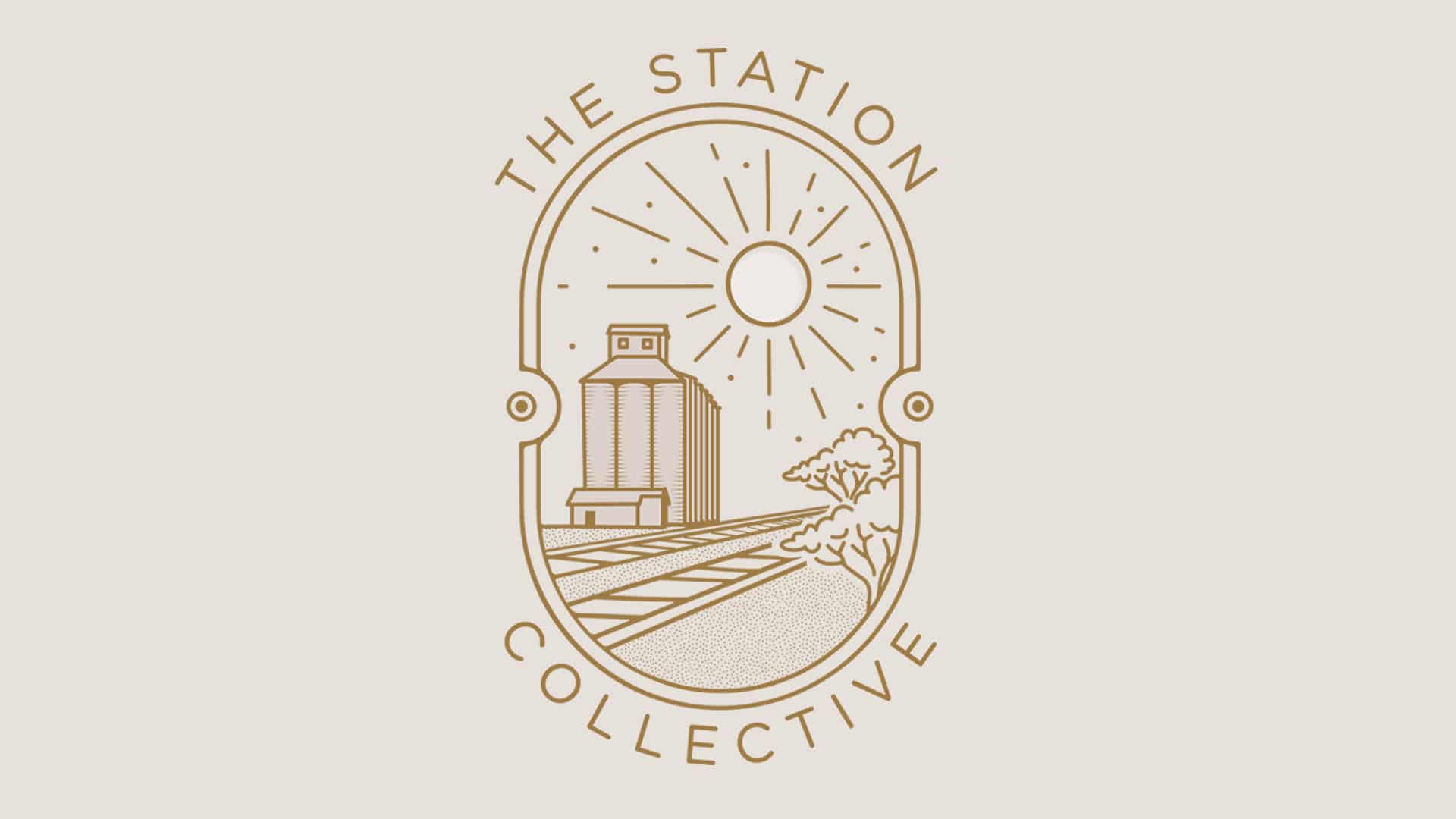 the station logo design